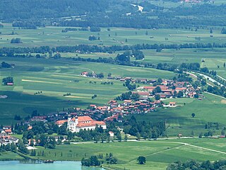 Schlehdorf Place in Bavaria, Germany