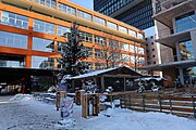 Schneehütte im Werksviertel