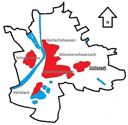 Schwarzach a M Düllstadt