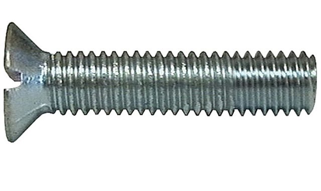 A machine screw