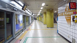 <span class="mw-page-title-main">Wolgok station</span> Station of the Seoul Metropolitan Subway