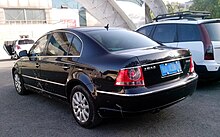 2005-2009 Passat Lingyu rear Shanghai Volkswagen Passat Lingyu (rear quarter).jpg