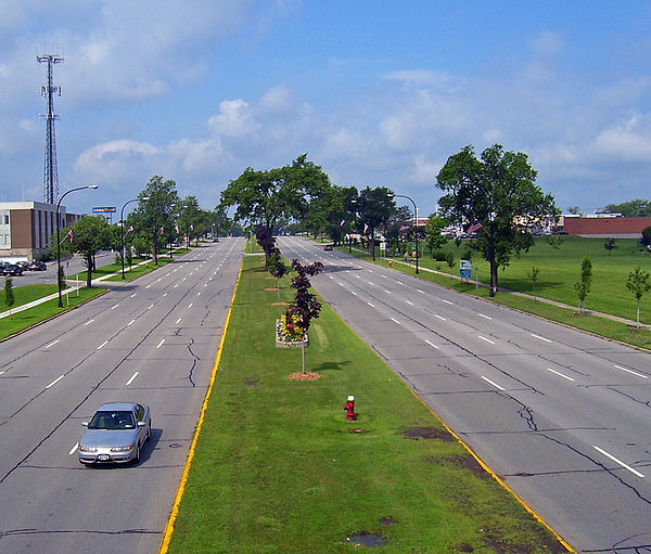 Sheridan Drive in the town of Tonawanda