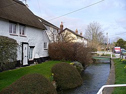 Shrewton, High Street - River Till - geograph.org.uk - 362120.jpg