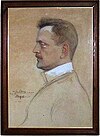 Sibelius portrettert av Albert Edelfelt