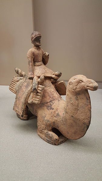 File:Sik Road Camel driver (Northern Wei).jpg