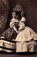 De dames Booth, 1861