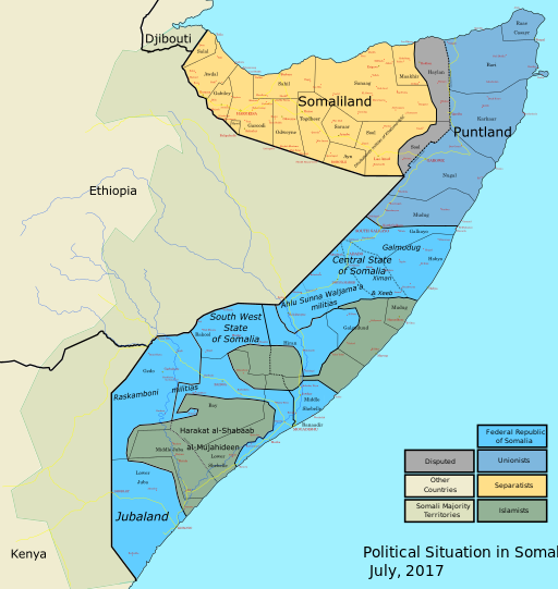 File:Somalia map states regions districts.svg