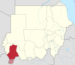 Deribat is located in Sudan