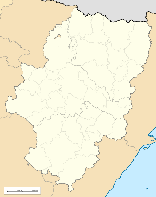 Mapa de localización Aragón