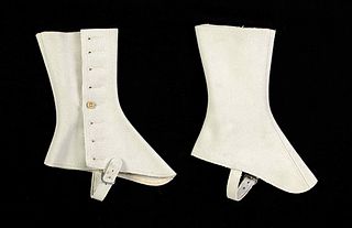 <span class="mw-page-title-main">Spats (footwear)</span> Short gaiters worn over the instep