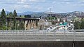 View of Interstate 90 into the city center