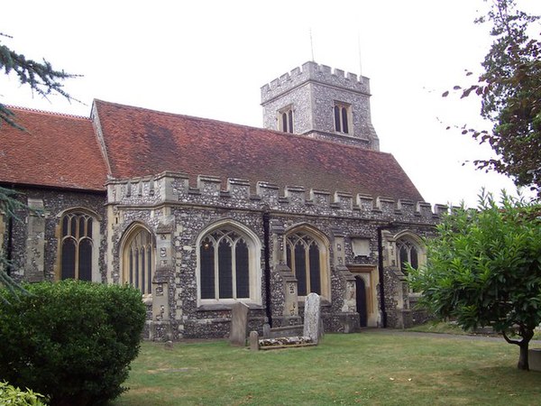 St Martin's Church was built in the 13th century.