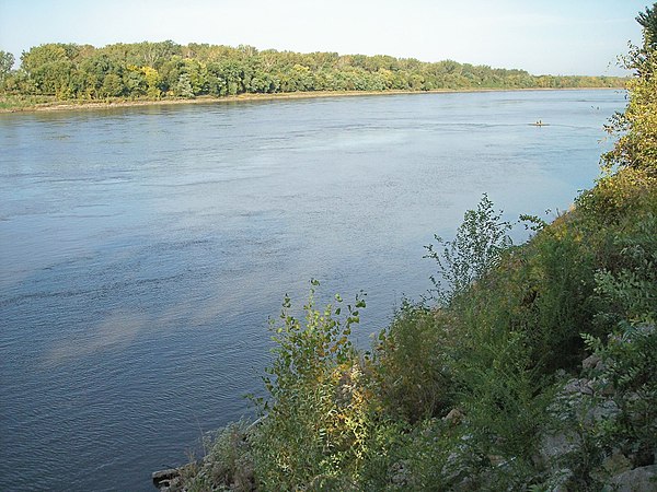 The Missouri River in St. Joseph