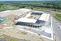 Die Baustelle der Opus Arena im Mai 2022