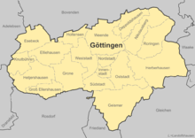 Die Göttinger Stadtbezirke