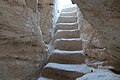 Staircase at ruin Khirbet Sandahannah (now Tell Maresha)