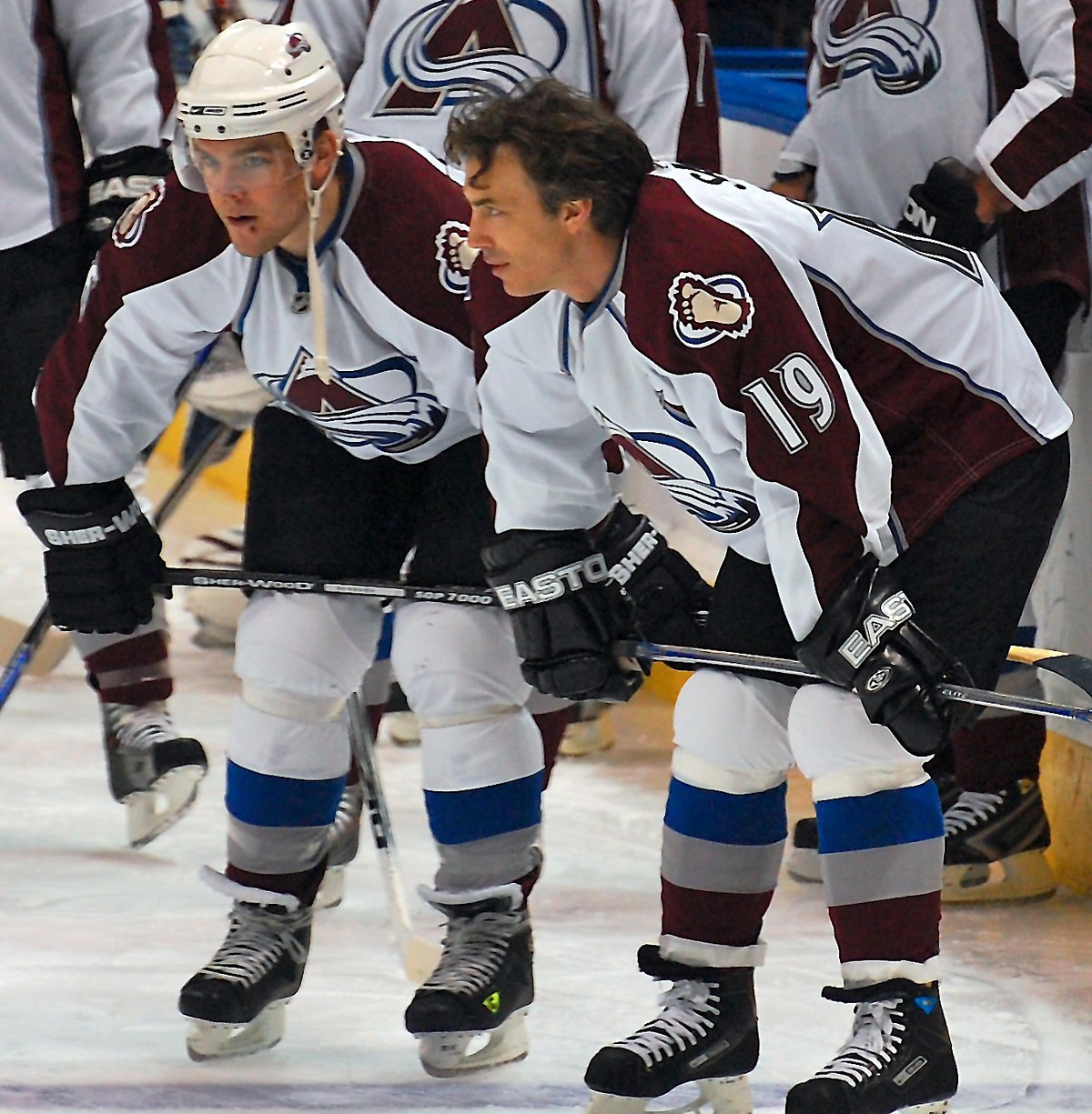 colorado avalanche alumni game jersey