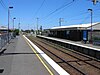 Southbound view from Aspendale platform 1 facing towards platform 2