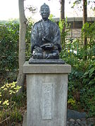松陰神社（東京）の吉田松陰像