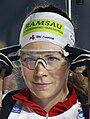 Čeština: Tamara Steinerová na Mistrovství světa v biatlonu v Novém Městě na Moravě 2024 English: Biathlon World Cup in Nové Město na Moravě 2024 – Tamara Steiner.