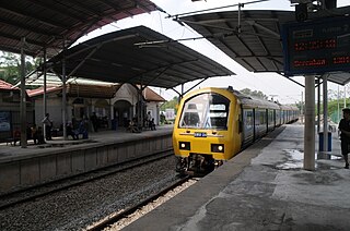 <span class="mw-page-title-main">UKM Komuter station</span> Railway station in Selangor, Malaysia