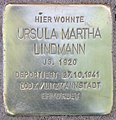 Ursula Martha Lindmann, Giesebrechtstraße 9, Berlin-Charlottenburg, Deutschland