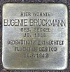 Stolperstein Goernestrasse 8 (Eugenie Brückmann) in Hamburg-Eppendorf.JPG