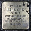 Julius Cahn, Xantener Straße 4, Berlin-Wilmersdorf, Deutschland