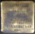 Stolperstein für Mathilde Koppel (Richard-Wagner-Straße 23)