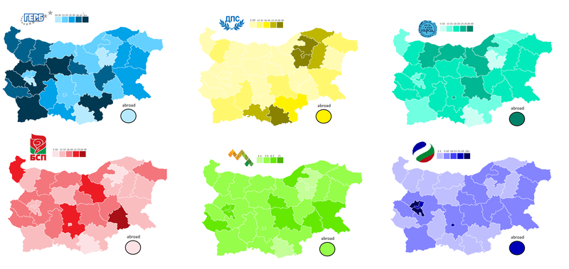 File:Strength of each party in each province.png