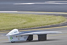 Sunswift IVy during the Guinness World Record speed attempt. Sunswift IVy.jpg