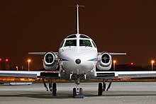 Swedish Air Force Sabreliner 40 at RAF Northolt in 2013 Swedish Air Force Sabreliner 40.jpg