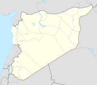 Krak des Chevaliers na karti Sirije