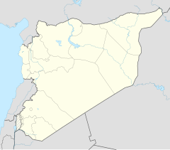 Mapa lokalizacyjna Syrii