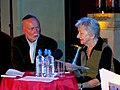 Wisława Szymborska and Adam Zagajewski - Cracow (Poland), 2005