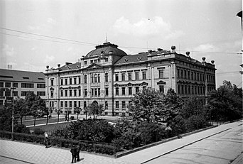 School of Agriculture, approx. 1935, Josef Jindřich Šechtl