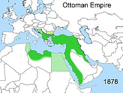 Territorial changes of the Ottoman Empire 1878