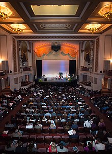 Interior of the Lincoln Theatre