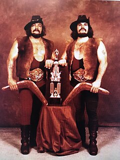 The Royal Kangaroos Professional wrestling tag team