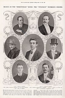 Musicians of the RMS <i>Titanic</i> group of humans