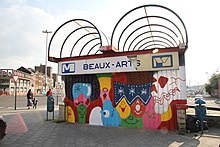 Mural painting by Todd James in Charleroi, 2014 Todd-james wip-beaux-arts.jpg