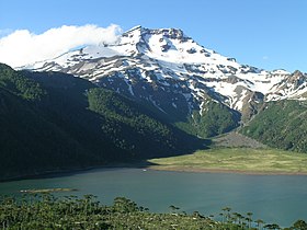 La Tolguaca dalle cime innevate.