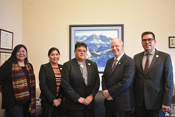 O'Halleran meeting with the Navajo Nation Housing Authority in 2020