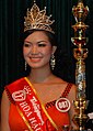 Photographie montrant Miss Viêt Nam 2008, Trần Thị Thùy Dung