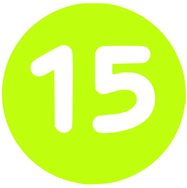 15 svg. 15% PNG. Number 15 PNG.