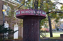 Tyler School of Art and Architecture, Jennifer Packer's first college before going to Yale University. Tyler School of Art.jpg