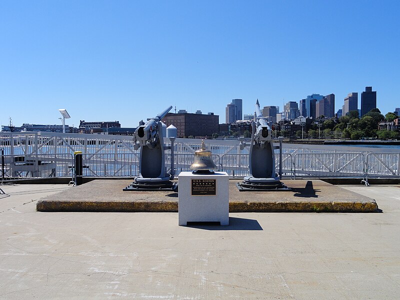 File:USS Boston (CAG-1) bell at the Boston Navy Yard.jpg