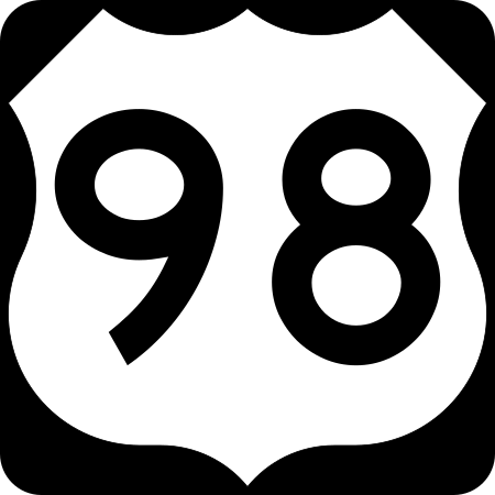 Tập tin:US 98.svg