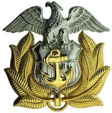 United States Merchant Marine officer's crest US Merchant Marine Cap Insignia.png